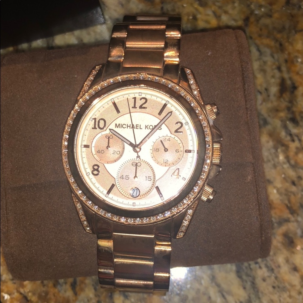 Michael Kors rose gold Womens watch